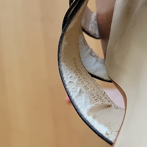 TALBOTS LEATHER WELL WORN SANDALS - Picture 7 of 8